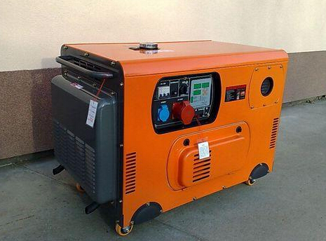 岳塘科克10kw小型柴油发电机组