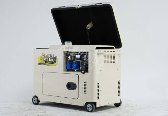 岳塘科克8kw小型柴油发电机组